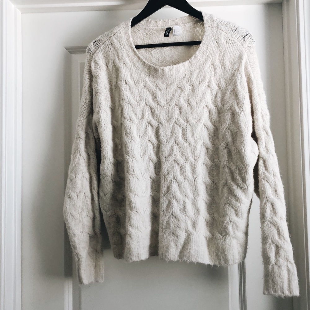 H&M Cable Knot Sweater